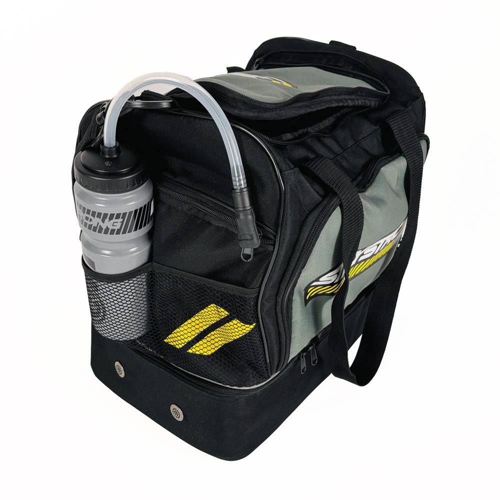 Stay Strong Chevron Kit/Helmet Bag - Black and Grey - Image 4